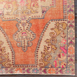 Antique One of a Kind OOAK-1116 4'3" x 7' Handmade Rug OOAK1116-437  Tan, Camel, Desert Tan Surya