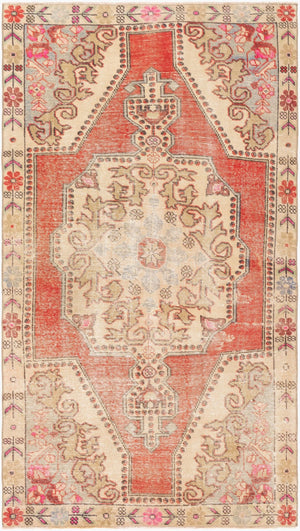 Surya Antique Hand Knotted Turkish Wool Area Rug Low Pile Traditional Motifs for Any Room OOAK1138-4478
