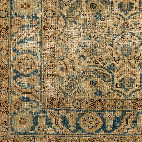 Surya Antique One Of A Kind Turkish Handmade Rug 3'1" X 13'3" - Timeless Wool Statement Piece For Home Beige Wool Ooak1229-4964