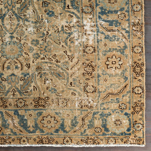 Surya Antique One Of A Kind Turkish Handmade Rug 3'1" X 13'3" - Timeless Wool Statement Piece For Home Beige Wool Ooak1229-4964