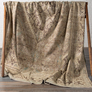 Antique One of a Kind OOAK-1241 10' x 12'11" Handmade Rug OOAK1241-101211  Khaki, Grey, Camel, Natural Surya