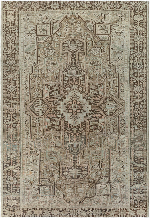 Surya Antique One Of A Kind Turkish Handmade Rug 3'1" X 13'3" - Timeless Wool Statement Piece For Home Taupe Wool Ooak1242-7911