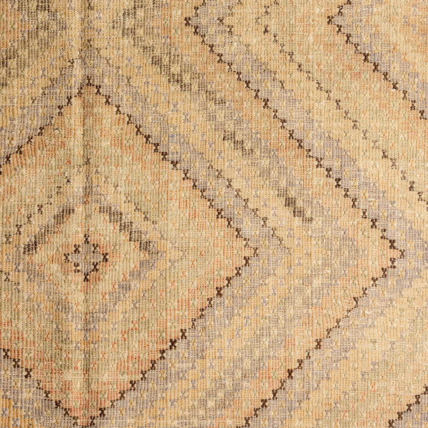 Antique One of a Kind OOAK-1296 5'3" x 9'11" Handmade Rug OOAK1296-53911  Natural, Tan, Light Wood, Camel, Wheat Surya