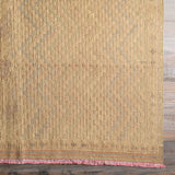 Antique One of a Kind OOAK-1307 4'11" x 8'6" Handmade Rug OOAK1307-41186  Tan, Khaki, Natural Surya
