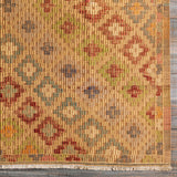 Antique One of a Kind OOAK-1313 6'6" x 9'9" Handmade Rug OOAK1313-6699  Camel, Clay, Tan Surya