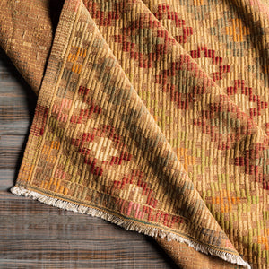 Antique One of a Kind OOAK-1313 6'6" x 9'9" Handmade Rug OOAK1313-6699  Camel, Clay, Tan Surya