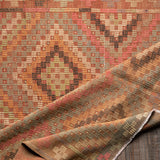 Antique One of a Kind OOAK-1330 5'11" x 8'10" Handmade Rug OOAK1330-511810  Camel, Clay, Rose Gold, Brick, Khaki Surya