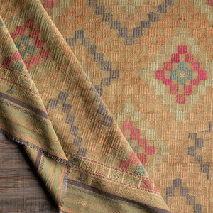 Antique One of a Kind OOAK-1338 6'8" x 9'4" Handmade Rug OOAK1338-6894  Camel, Dark Grey, Brick, Khaki Surya