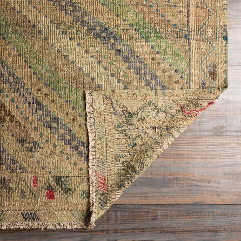 Antique One of a Kind OOAK-1345 6'4" x 10'6" Handmade Rug OOAK1345-64106  Camel, Tan, Grey, Natural Surya