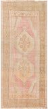 Antique One of a Kind OOAK-1375 4'4" x 9'10" Handmade Rug OOAK1375-44910  Natural, Khaki, Camel Surya