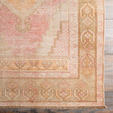 Antique One of a Kind OOAK-1375 4'4" x 9'10" Handmade Rug OOAK1375-44910  Natural, Khaki, Camel Surya