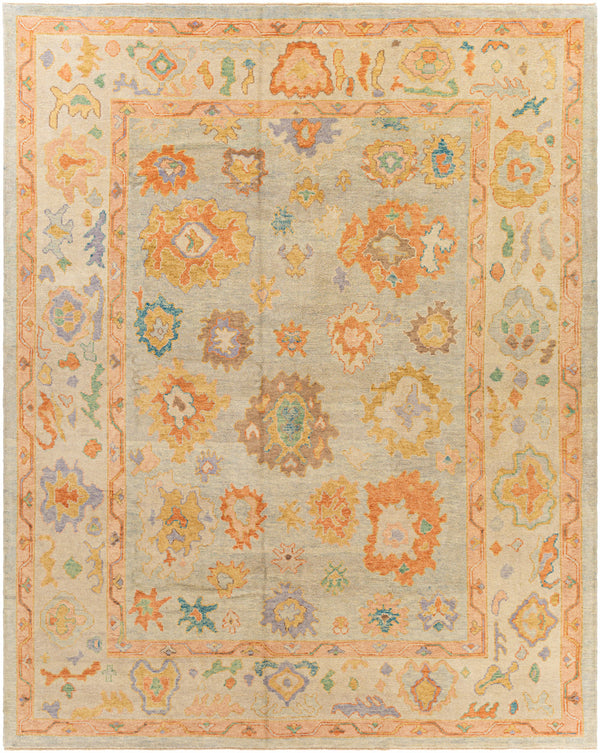 Antique One of a Kind OOAK-1376 9'3" x 11'5" Handmade Rug OOAK1376-93115  Tan, Natural, Light Wood, Camel Surya