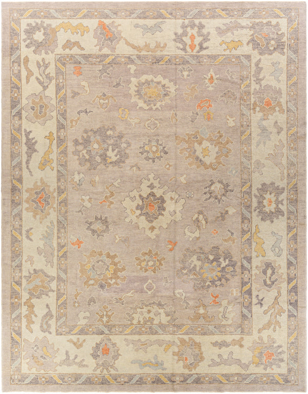 Antique One of a Kind OOAK-1378 9'2" x 11'8" Handmade Rug OOAK1378-92118  Warm Grey, Khaki, Slate Grey Taupe, Pearl, Sage Surya