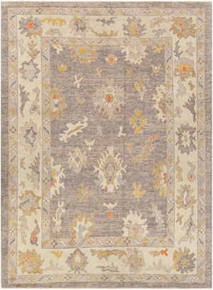 Antique One of a Kind OOAK-1379 9'4" x 12'5" Handmade Rug OOAK1379-94125  Warm Grey, Khaki, Sage, Camel, Pearl Surya
