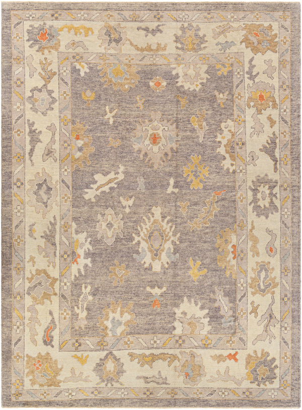 Antique One of a Kind OOAK-1379 9'4" x 12'5" Handmade Rug OOAK1379-94125  Warm Grey, Khaki, Sage, Camel, Pearl Surya