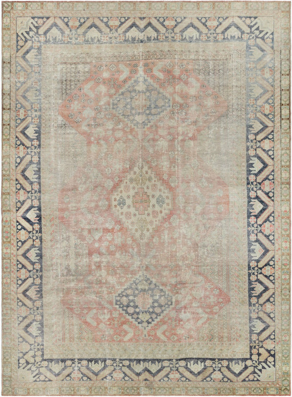 Surya Antique One Of A Kind Turkish Handmade Rug 3'1" X 13'3" - Timeless Wool Statement Piece For Home Dusty Rose Wool Ooak1389-12718