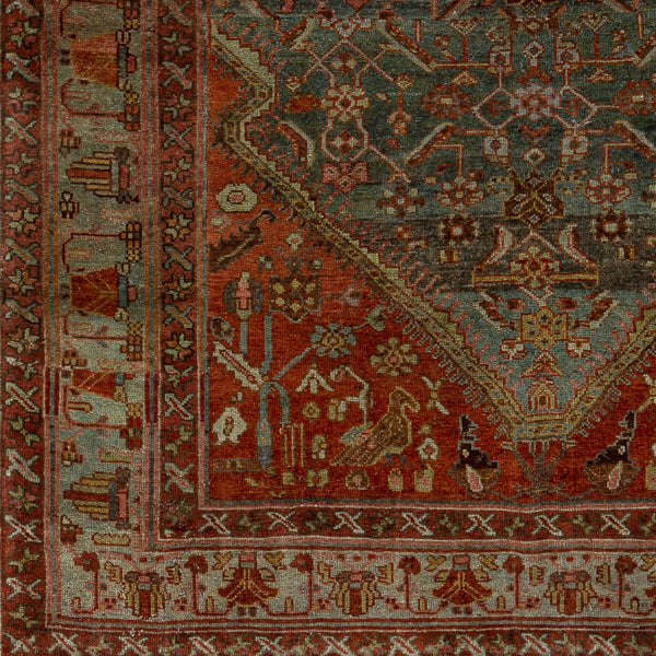 Antique One of a Kind OOAK-1499 5' x 13'7" Handmade Rug OOAK1499-5137  Surya