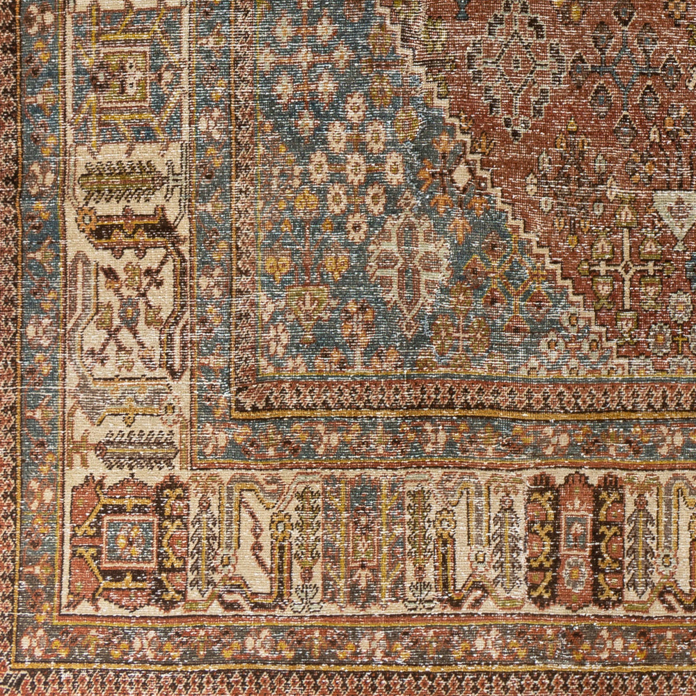 Antique One of a Kind OOAK-1508 7'1" x 10'9" Handmade Rug OOAK1508-71109  Surya