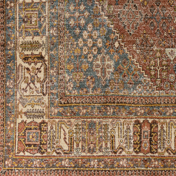 Antique One of a Kind OOAK-1508 7'1" x 10'9" Handmade Rug OOAK1508-71109  Surya