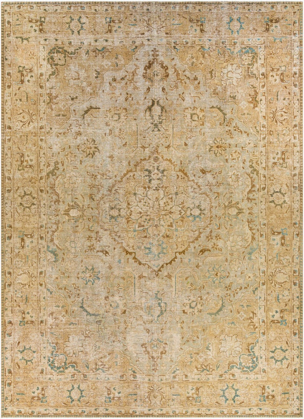 Surya Antique Hand Knotted Turkish Wool Area Rug for Living Room or Dining Space OOAK1520-12493