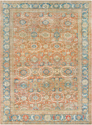 Surya Antique Hand Knotted Turkish Wool Rug One of a Kind Low Pile Living Room Accent OOAK1530-11884