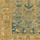 Antique One of a Kind OOAK-1531 3'6" x 17' Handmade Rug OOAK1531-1736  Camel, Nickel Surya