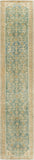Antique One of a Kind OOAK-1535 3'1" x 13'10" Handmade Rug OOAK1535-131031  Khaki, Sage, Natural, Ash Surya
