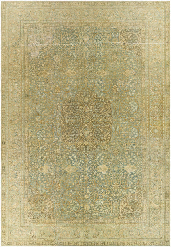 Surya Antique Hand Knotted Wool Area Rug One of a Kind Turkish Low Pile Living Room OOAK1537-11981