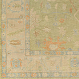 Antique One of a Kind OOAK-1540 9'5" x 11'7" Handmade Rug OOAK1540-95117  Khaki, Camel, Sage Surya