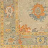 Antique One of a Kind OOAK-1543 8'10" x 11'6" Handmade Rug OOAK1543-810116  Khaki, Camel, Sage, Light Wood Surya
