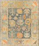 Antique One of a Kind OOAK-1544 8'8" x 10'3" Handmade Rug OOAK1544-88103  Khaki, Natural, Light Wood, Sage, Camel, Nickel Surya