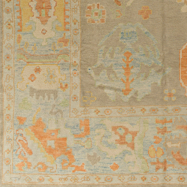 Antique One of a Kind OOAK-1545 8'7" x 10'6" Handmade Rug OOAK1545-87106  Camel, Khaki Surya