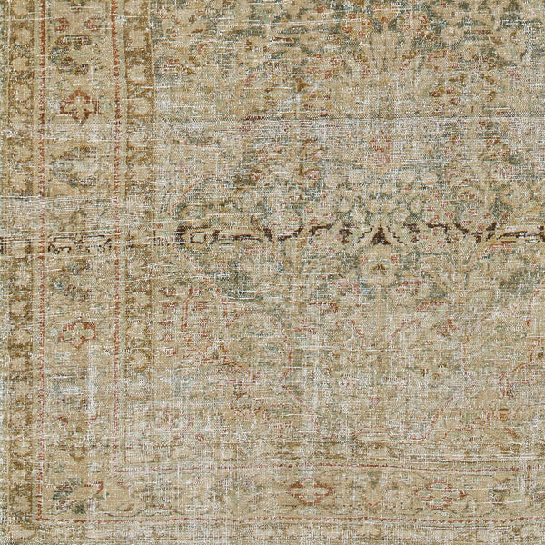 Antique One of a Kind OOAK-1549 5' x 12'1" Handmade Rug OOAK1549-5121  Khaki, Natural, Ash, Pearl Surya