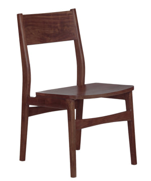 Porter Designs Porter Portola Solid Acacia Wood Dining Chair Set – Stylish Mid-century Modern Design For Any Space Brown Wood 07-108-02-0022