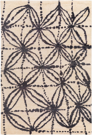 Surya Orinocco Ooc-1001 2' X 3' Handmade Jute Rug - Durable, Elegant Global Design For Eclectic Charm Black Jute Ooc1001-576