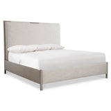 Modulum Upholstered Queen Panel Bed