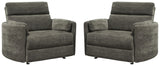 Parker Living Radius Xl - Krypton Extra Wide Power Glider Recliner - Set of 2 Krypton MRAD#812GP-XL-2-KRY Parker House