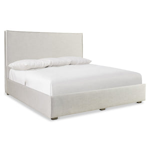Bernhardt Bernhardt Sawyer Upholstered Panel Bed with Footboard Drawers for Modern Bedrooms K2325