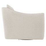 Bernhardt Joli Fabric Swivel Chair 5558-000 White P4812S_5558-000 Bernhardt