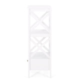 Christopher Knight Home® - Noble House - Loverin Modern Bathroom Floor Storage Rack with Drawer