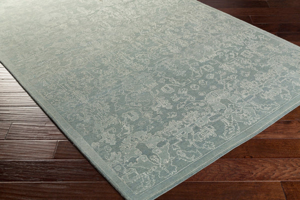 Surya Opulent 2' X 3' Handmade Wool & Viscose Rug - Luxurious High-pile Design For Timeless Home Decor Sage Wool,Viscose Ope6005-46