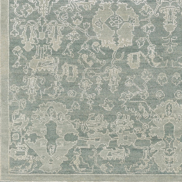 Surya Opulent 2' X 3' Handmade Wool & Viscose Rug - Luxurious High-pile Design For Timeless Home Decor Sage Wool,Viscose Ope6005-46