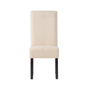 English Elm Pertica Upholstered Dining Chair Set of 2 with T-stitch Detail for Modern 38541.00