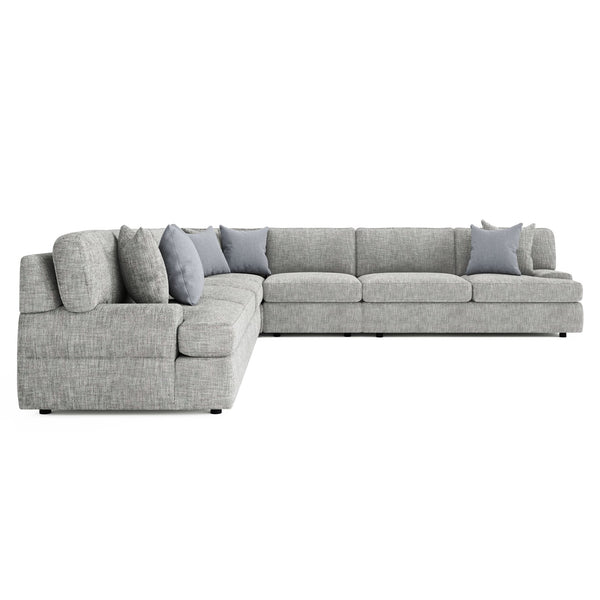 Bernhardt Bernhardt Serena Sectional With Low-Profile Frame And Deep Cushions For Modern Comfort And Style - Made to Order Grey K2042
