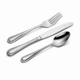 Lenox Oneida Countess 12 Piece Everyday Flatware Set Metallic, STAINLESS METAL 895267