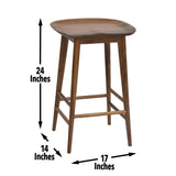 Steve Silver Hilton Counter Stool Natural HI600CSN