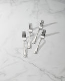 Lenox French Perle Dinner Forks, Set of 4 Metallic, STAINLESS METAL 894742