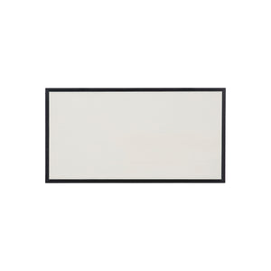 Bernhardt Bernhardt Glamorous Two-Tone Nightstand With Floating Soft-Close Drawers, Usb Charging Port Eggshell; Onyx 34" W x 18" D x 28.25" H 307230