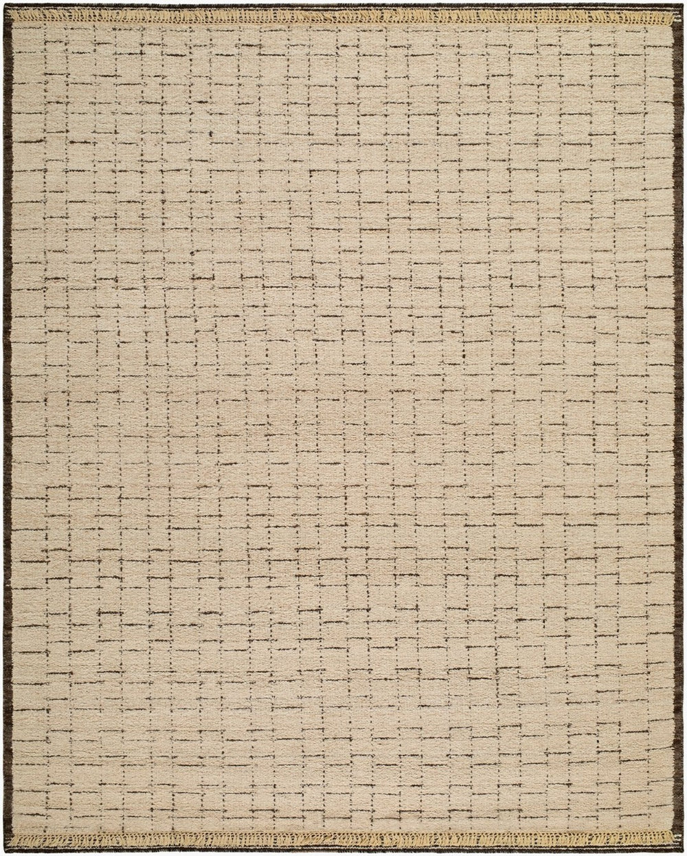 Surya Opus Artisan Wool Cotton High Pile Area Rug for Living Room Minimalist Modern Decor 8' x 10' Rectangle OPU2300-810