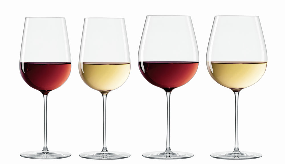 Lenox Signature Series Warm & Cool Region Wine Glasses, 4- Piece. Set Clear, NO COLOR GLASS,CRYSTAL 893812